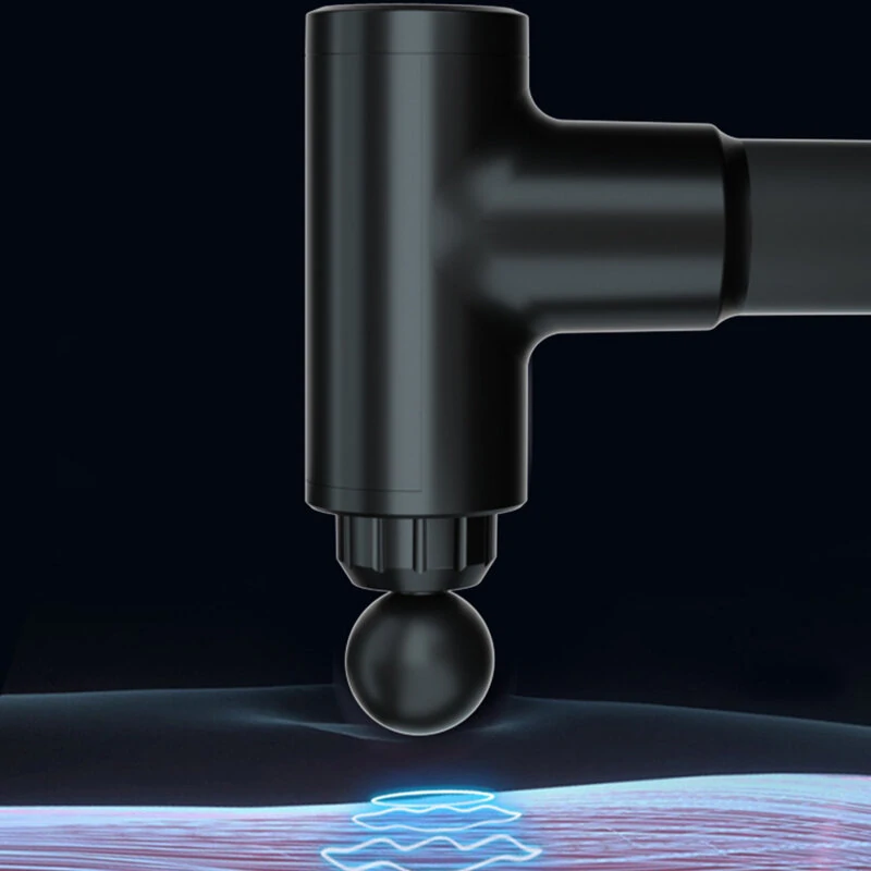 (image for) JM-01 6 Gear Touch Screen Power Intelligent Chip USB Rechargeable Relax Body Sport Mini Muscle Massager Machine