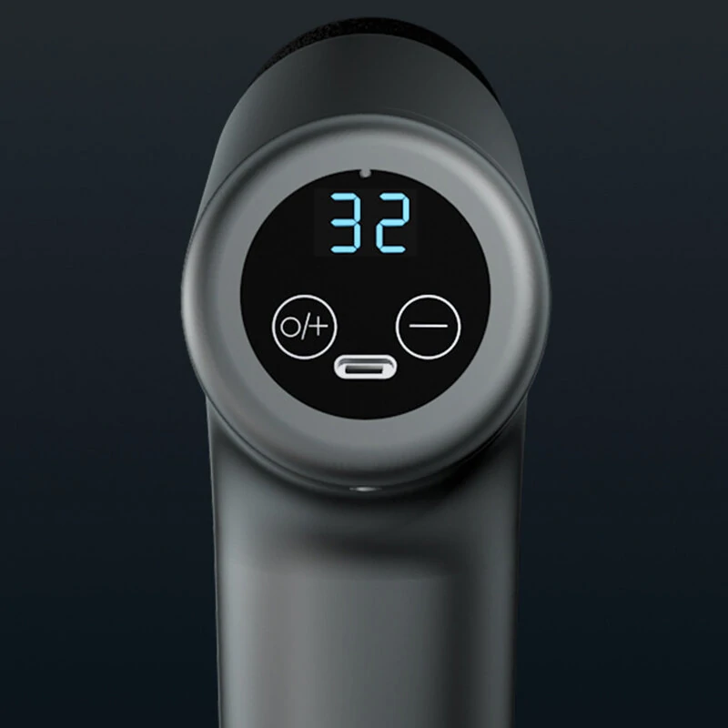 (image for) JM10 32 Gear LCD Touch Screen 24W Power Intelligent Chip USB Rechargeable Relax Body Sport Mini Muscle Massager Machine