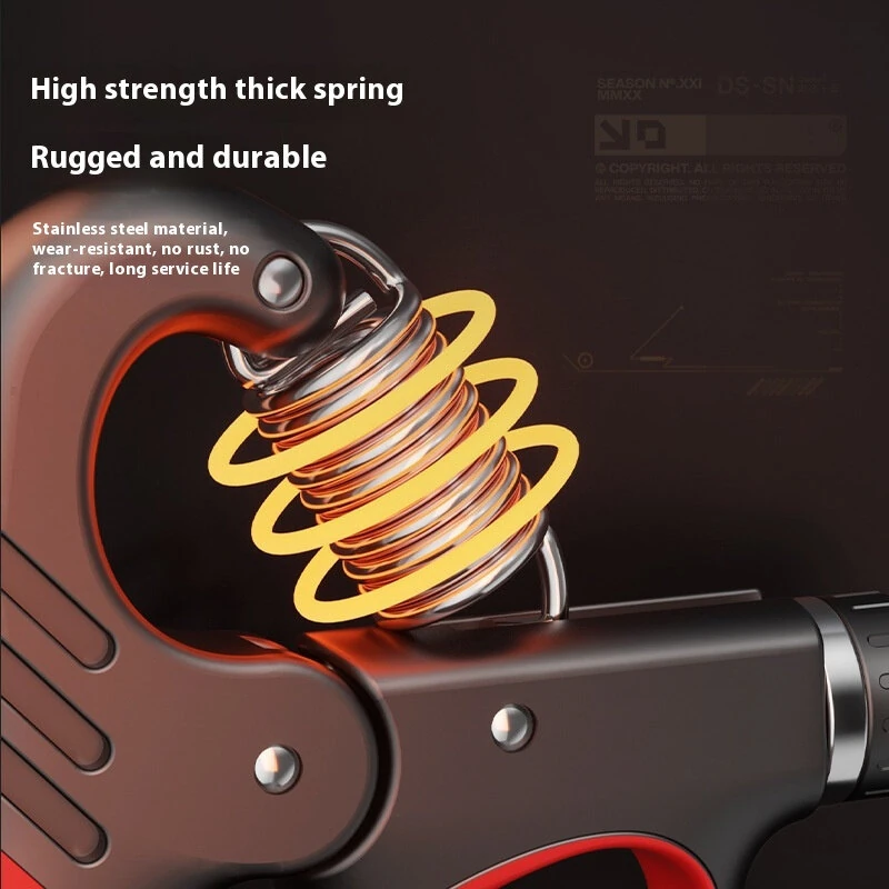 (image for) KALOAD 5-100KG Adjustable Hand Grip Strength Trainer Mechanical Counter Forearm Exerciser Power Strengthener for Gym Fitness Equipment with Counting Function