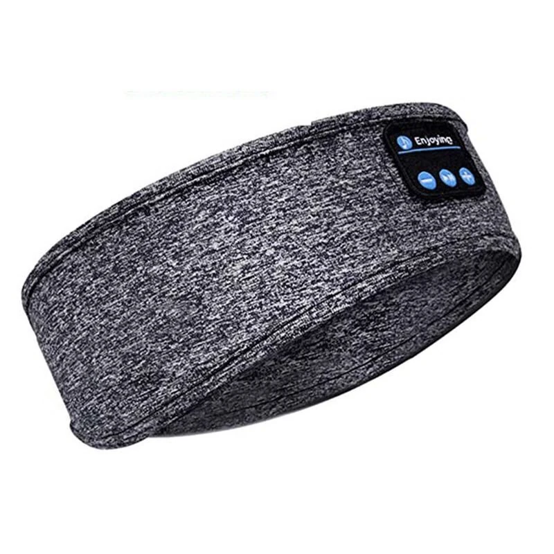 (image for) KALOAD Yoga Soft Sleep Eye Mask 3D Contoured Music Play Sleeping Headphones Answering Phone Calls Wireless Sport Mask with Built-in Battery for Deep Sleep